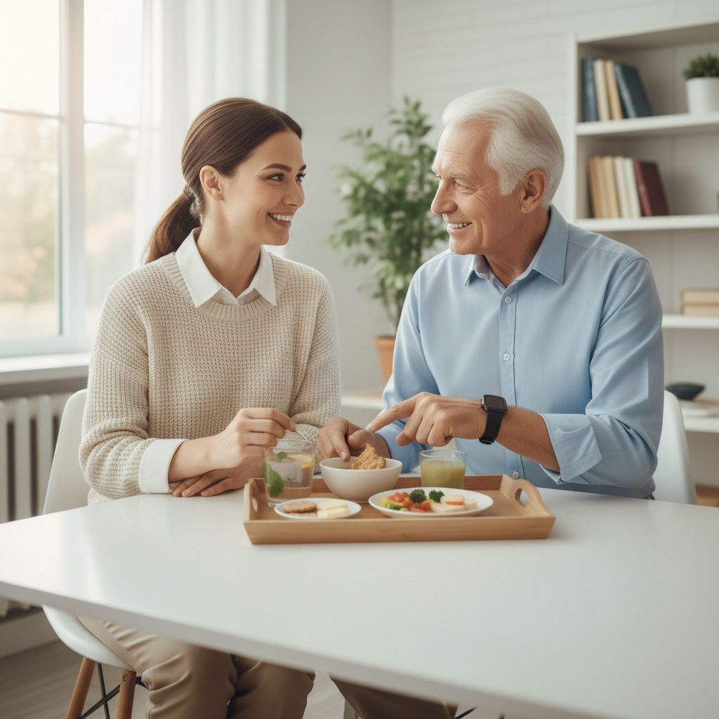 Nutrição para idosos e diabetes em Botucatu