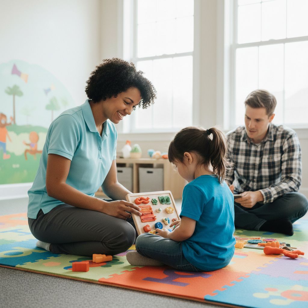 Terapia Ocupacional infantil e integração sensorial